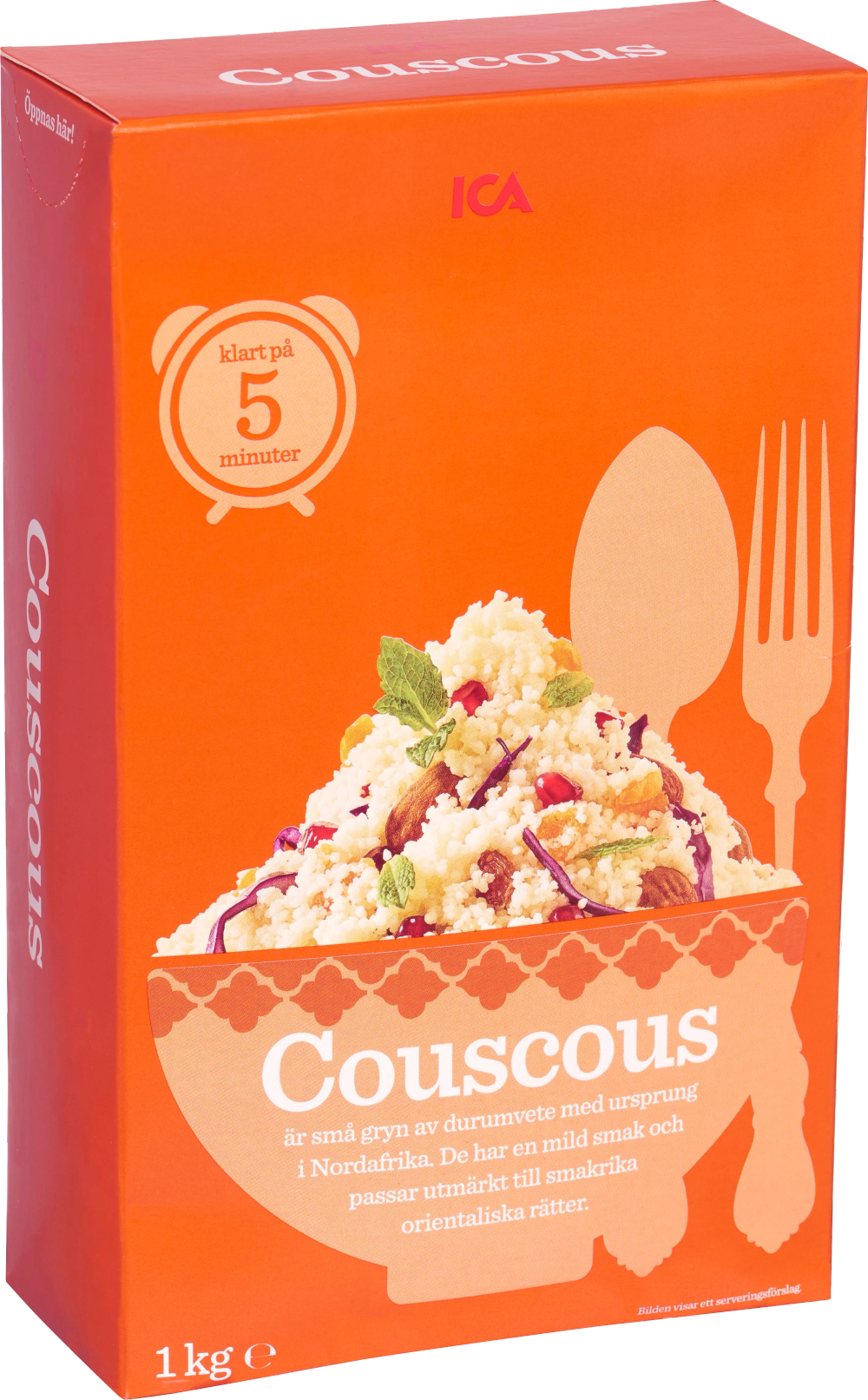 Erbjudanden på Couscous (ICA) från ICA Maxi Stormarknad för 30 kr