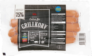 Grillkorv extra fin (ICA)