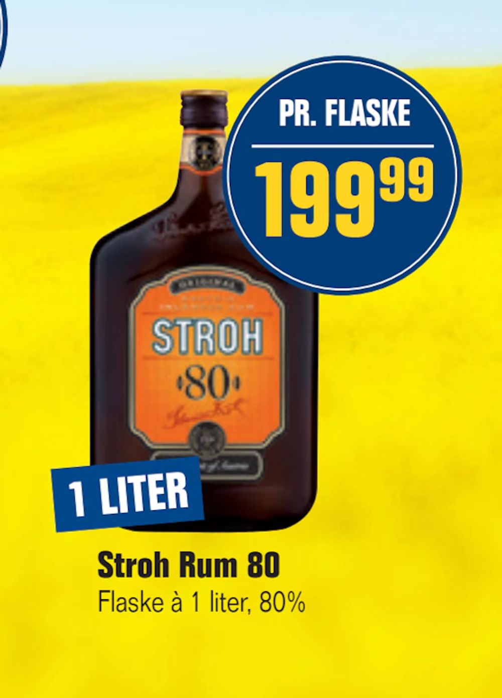 Tilbud på Stroh Rum 80 fra Otto Duborg til 199,99 kr.