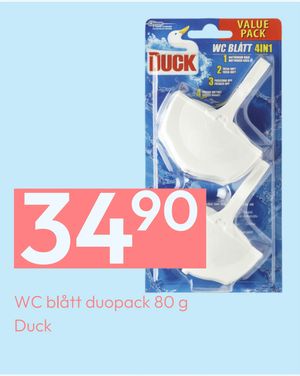 WC blått duopack 80 g
