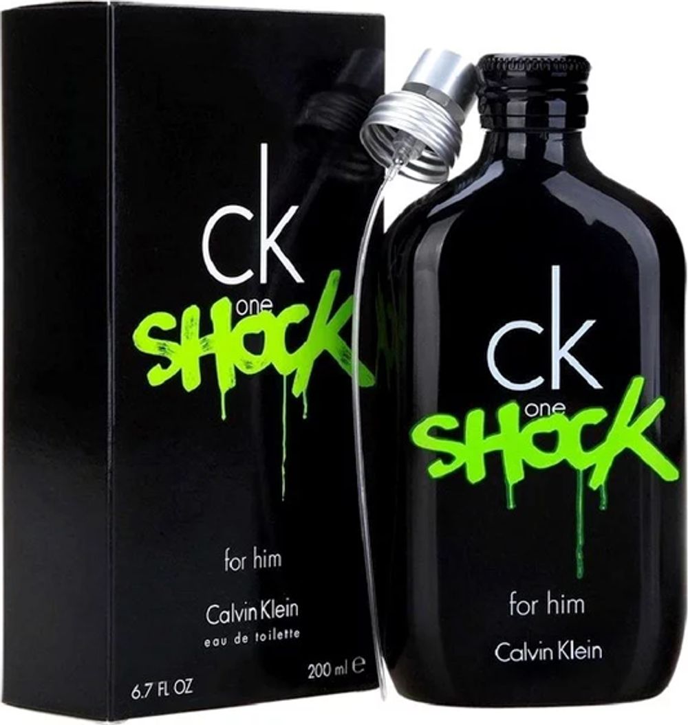 Tilbud på Calvin Klein CK One Shock Edt Spray - Mand - 200 ml fra ComputerSalg til 248 kr.