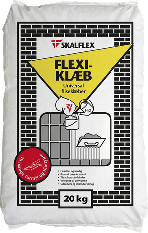 Skalflex Fliseklæb Fleksibel