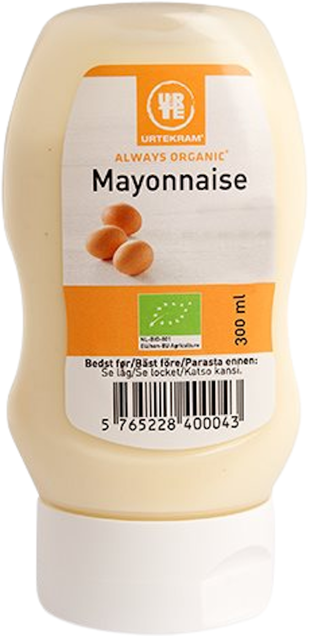 Tilbud på Mayonnaise Øko (Urtekram) fra Helsam til 39,95 kr.