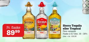 Sierra Tequila eller Tropical