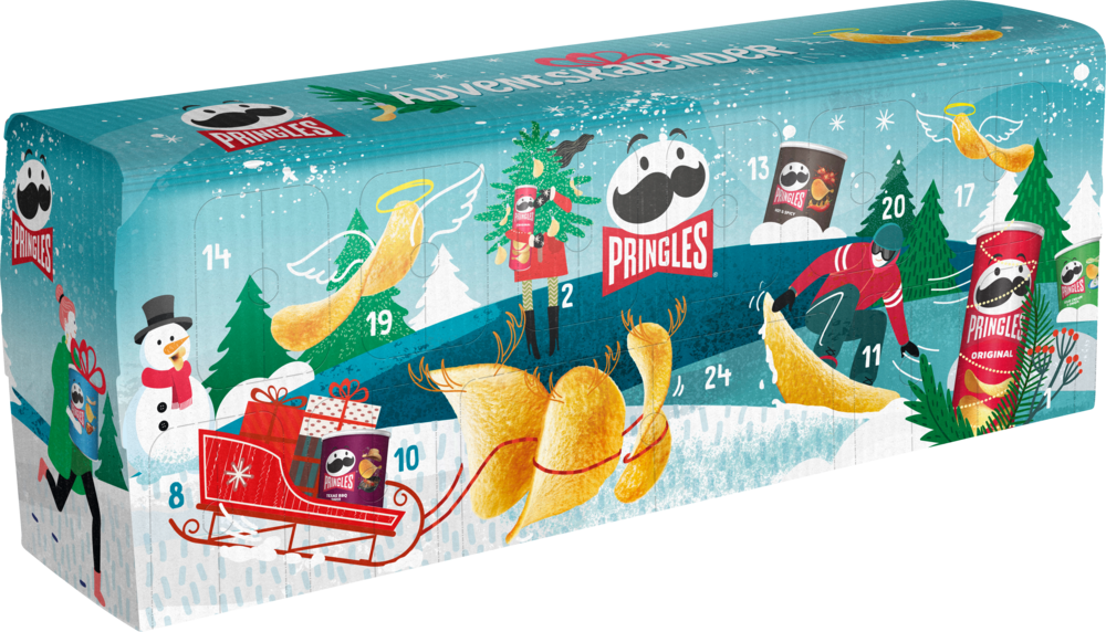 Tilbud på Pringles Julekalender fra Calle til 250 kr.