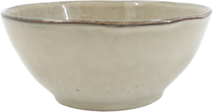 6 stk. Keramik Skåle i Grøn (Ø17,5cm)