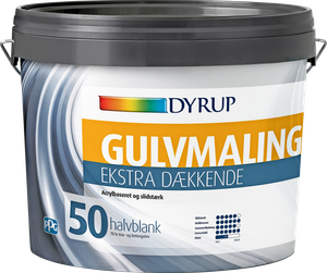 DYRUP GULVMALING 50 EKSTRA DÆKKENDE (Dyrup)