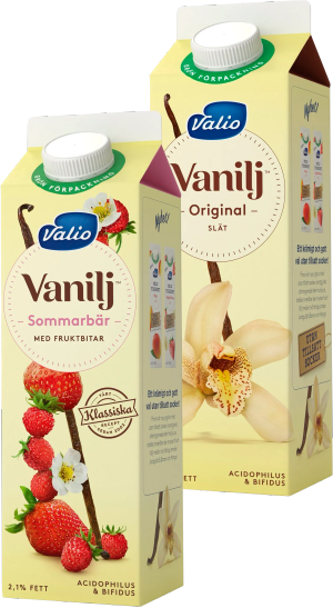 Vaniljyoghurt, Världens smaker (Valio)