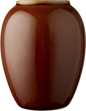 Bitz vase stentøj amber 12,5 cm