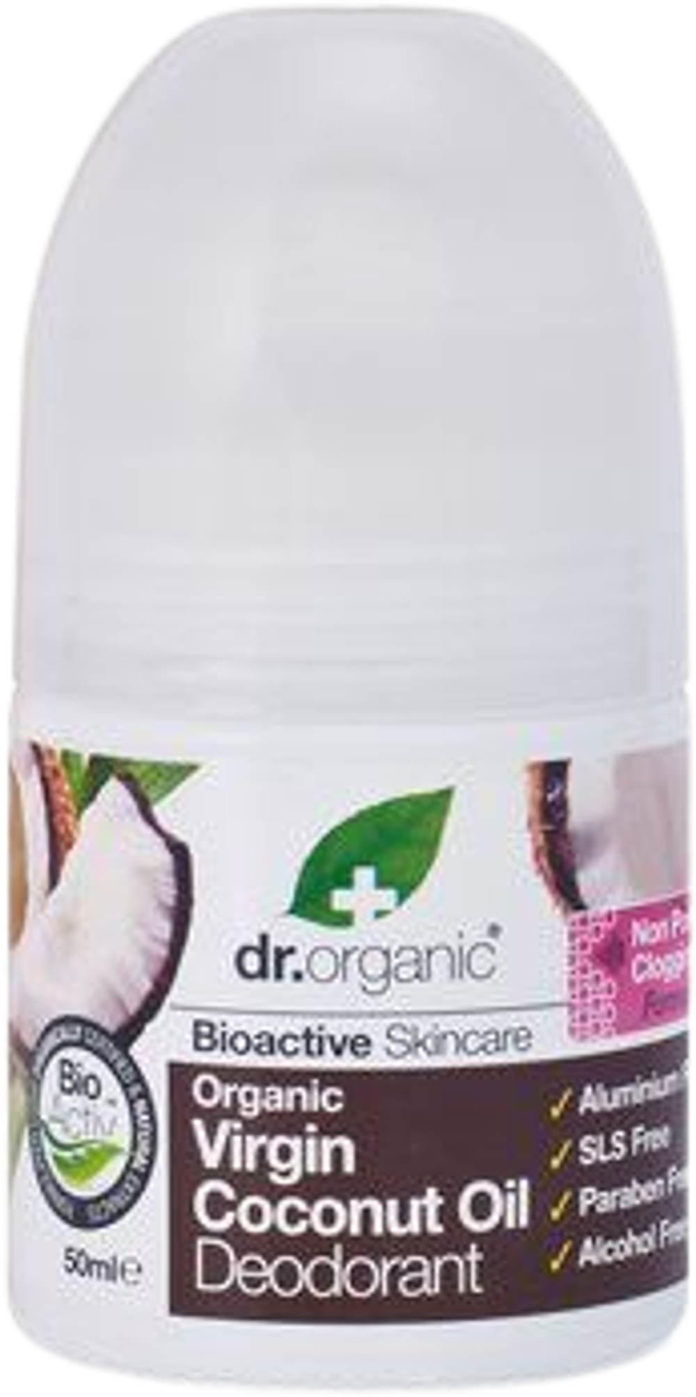 Tilbud på Deodorant Coconut (Dr. Organic) fra Helsam til 64 kr.