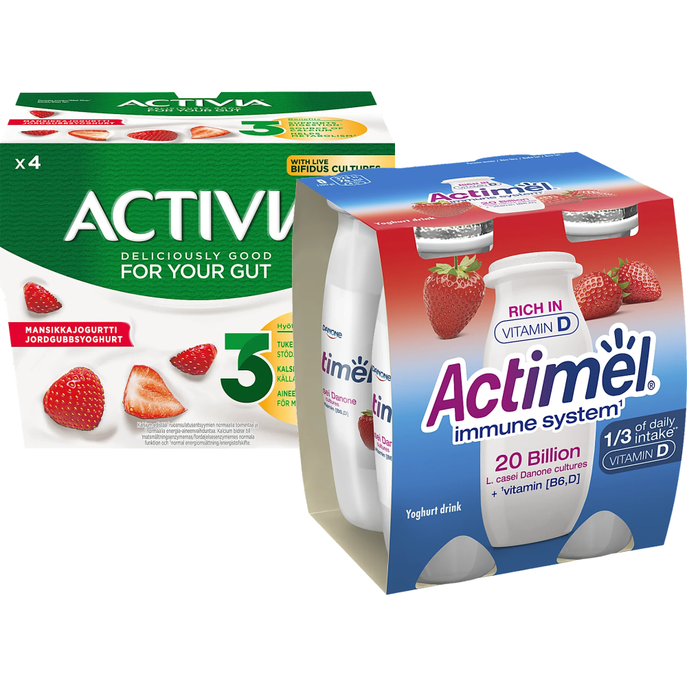 Erbjudanden på Drickyoghurt/Yoghurt 4-pack (Actimel) från Coop X:-TRA för 18,90 kr