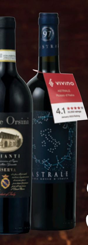 Astrale Vino Rosso Italien, 75 cl