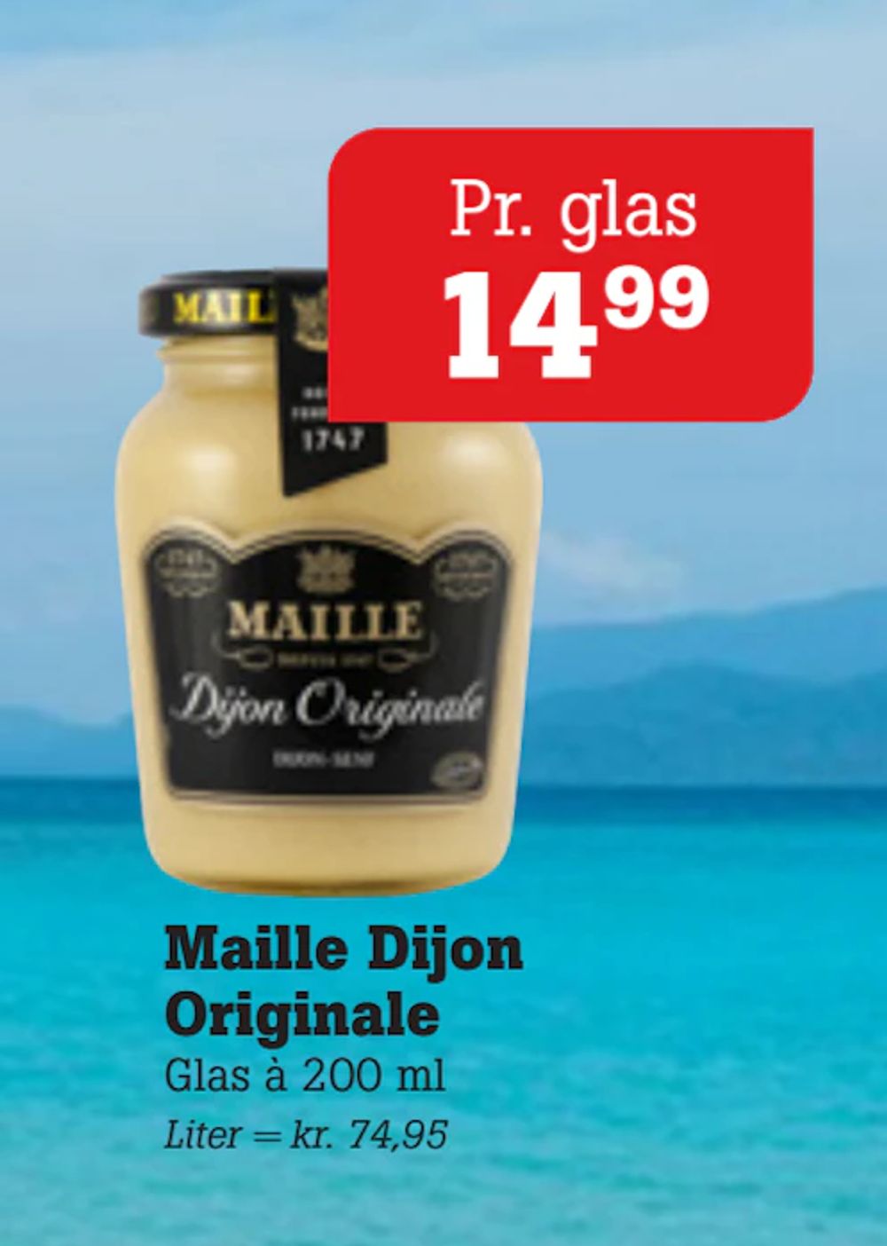 Tilbud på Maille Dijon Originale fra Poetzsch Padborg til 14,99 kr.