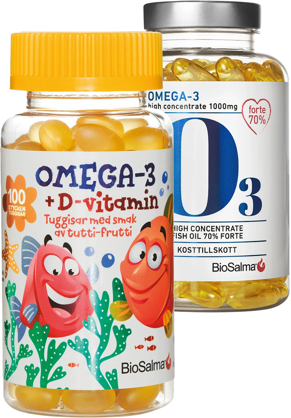 Erbjudanden på Omega 3 (BioSalma) från ICA Kvantum för 99 kr