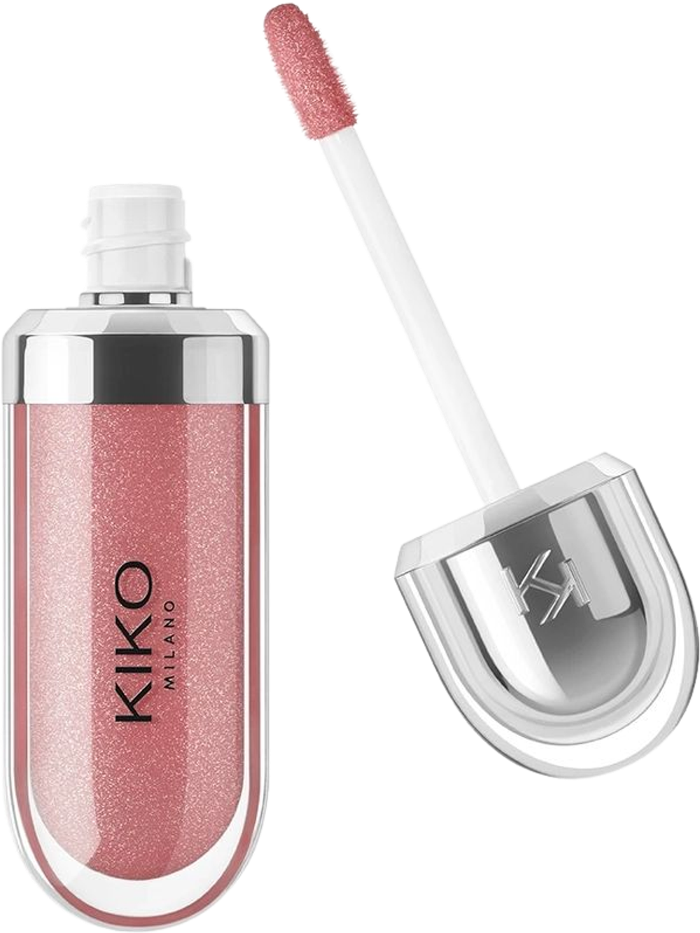 Tilbud på KIKO Milano 3D Hydra Lipgloss - 35 Pearly Warm Mauve fra NiceHair til 89,95 kr.