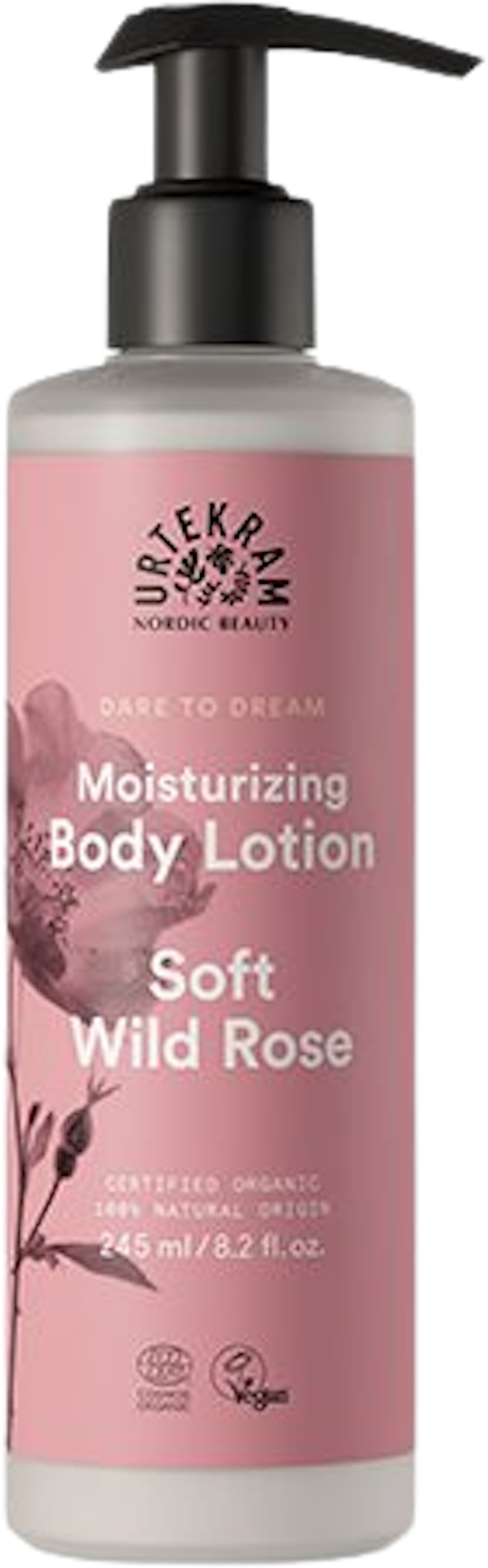 Tilbud på Bodylotion Soft Wild Rose (Urtekram) fra Helsam til 71,95 kr.