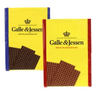 Galle & Jessen Pålægschokolade 2-pk.