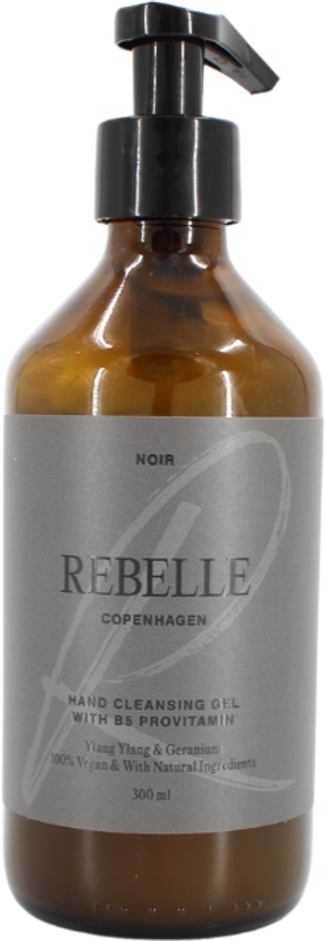 Hånd Rense Gel m. B5 Provitamin Noir (300ml) (Rebelle Copenhagen)