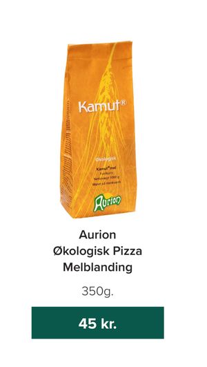 Aurion Økologisk Pizza Melblanding