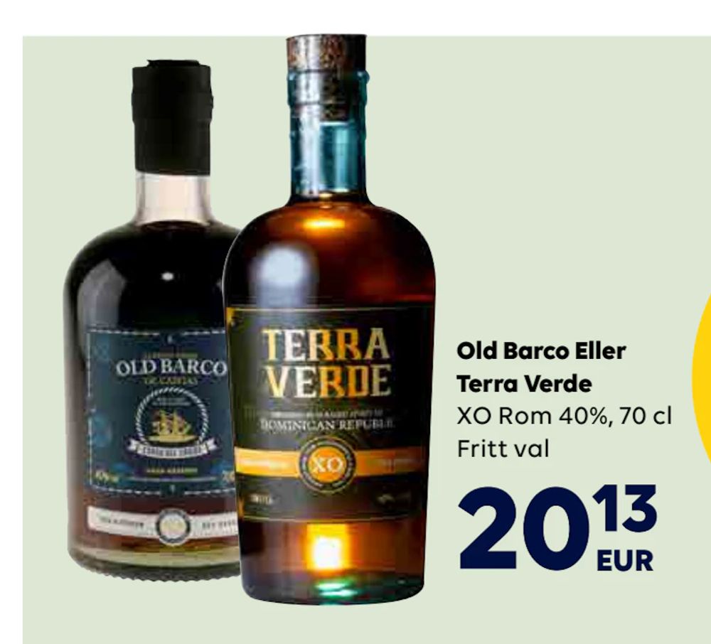 Erbjudanden på Old Barco Eller Terra Verde från Bordershop för 20,13 €