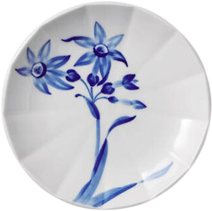 Royal Copenhagen Blomst tallerken Pinselilje 15 cm