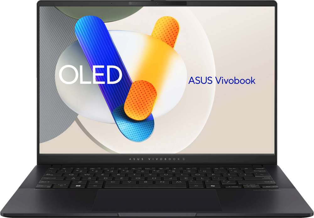 Tilbud på Asus Vivobook S 14 M5406 R5/16/512/OLED 14" bærbar computer fra Elgiganten til 5.799 kr.