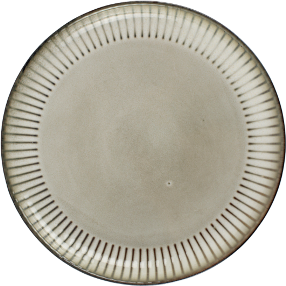 Tilbud på 6 stk. Keramik Frokosttallerkener i Brun (Ø20,5cm) - 2. Sortering fra Basic & More til 138 kr.