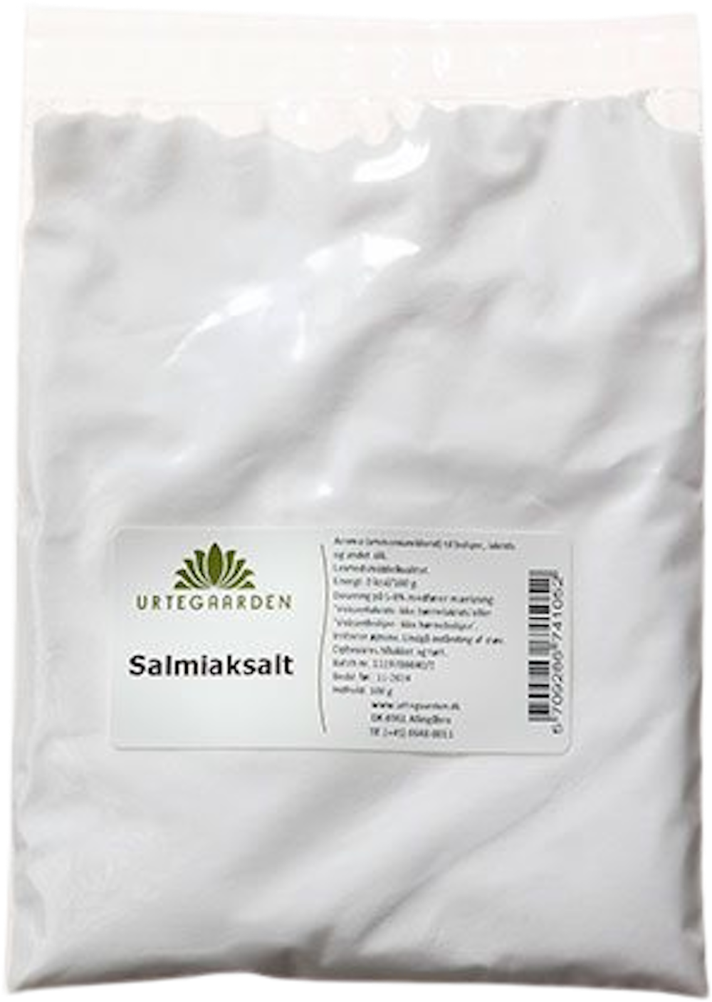 Tilbud på Salmiaksalt (Urtegaarden) fra Helsam til 31 kr.