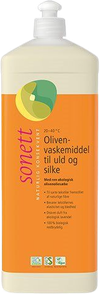 Vaskemiddel uld, silke oliven (Sonett)