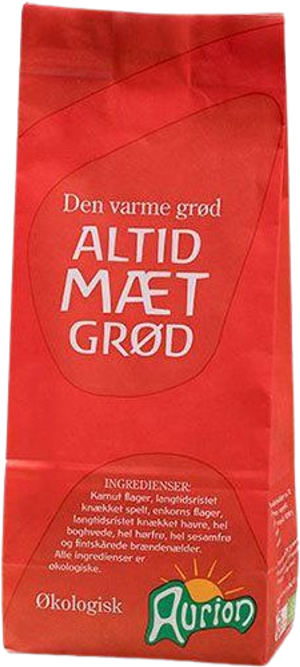 Tilbud på Altid mæt grød Øko (Aurion) fra Helsam til 60 kr.