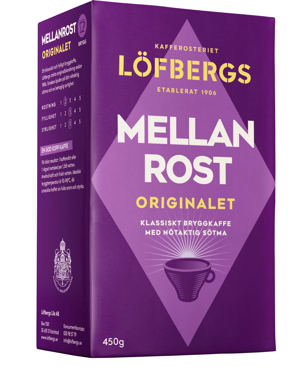 Erbjudanden på Bryggkaffe Mellanrost (Löfbergs) från ICA Nära för 49,95 kr