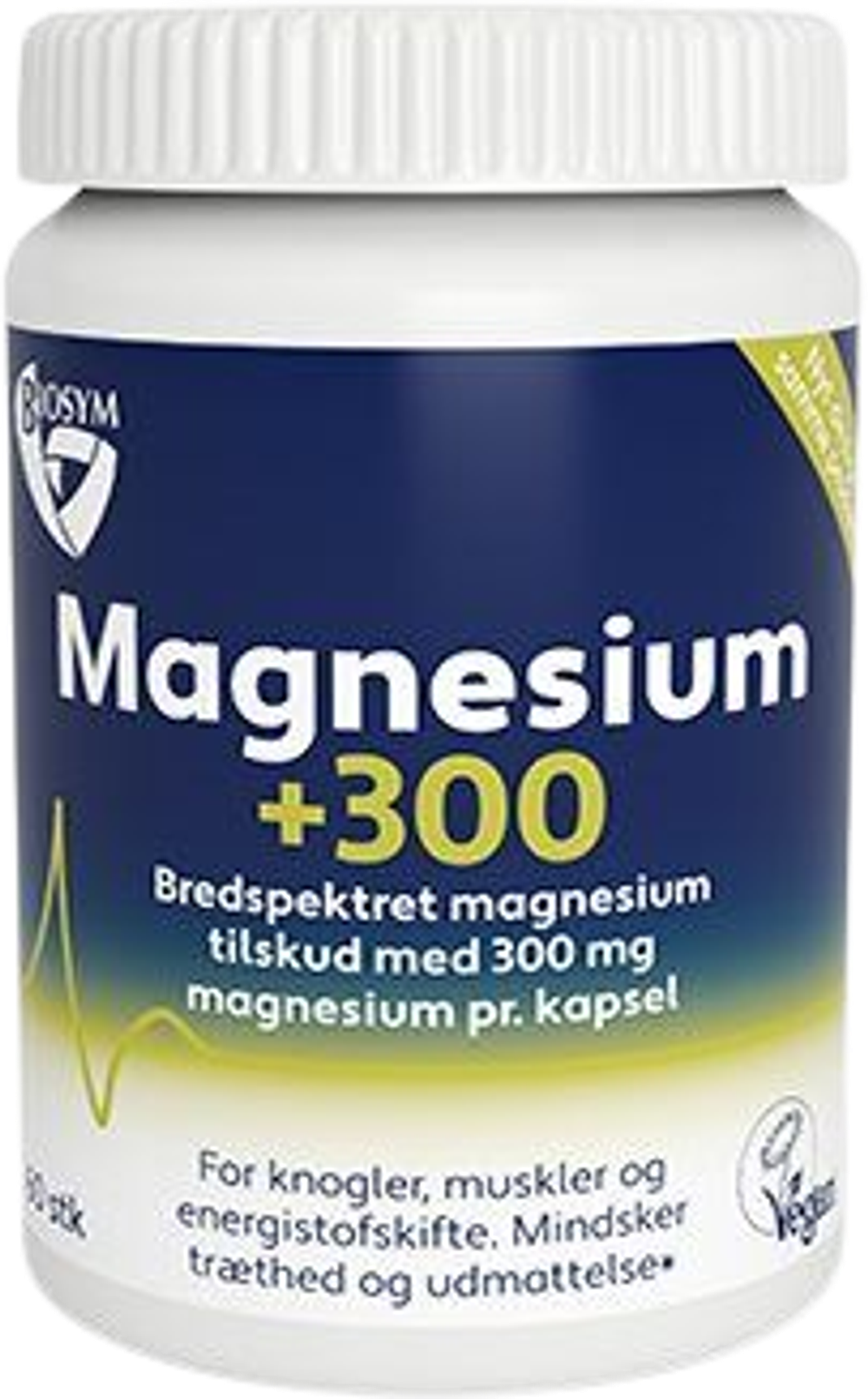 Tilbud på Magnesium +300 (Biosym) fra Helsam til 84 kr.