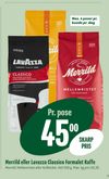Merrild eller Lavazza Classico Formalet Kaffe