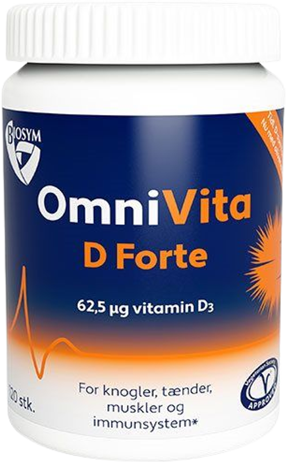 Tilbud på OmniVita D Forte (Biosym) fra Helsam til 89 kr.