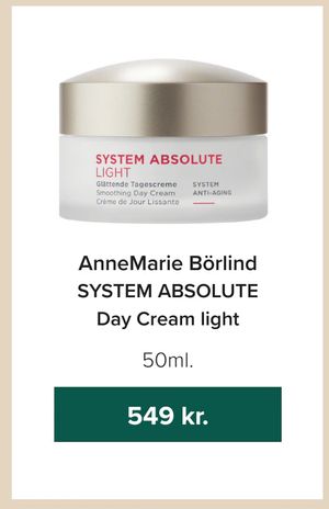 AnneMarie Börlind SYSTEM ABSOLUTE Day Cream light