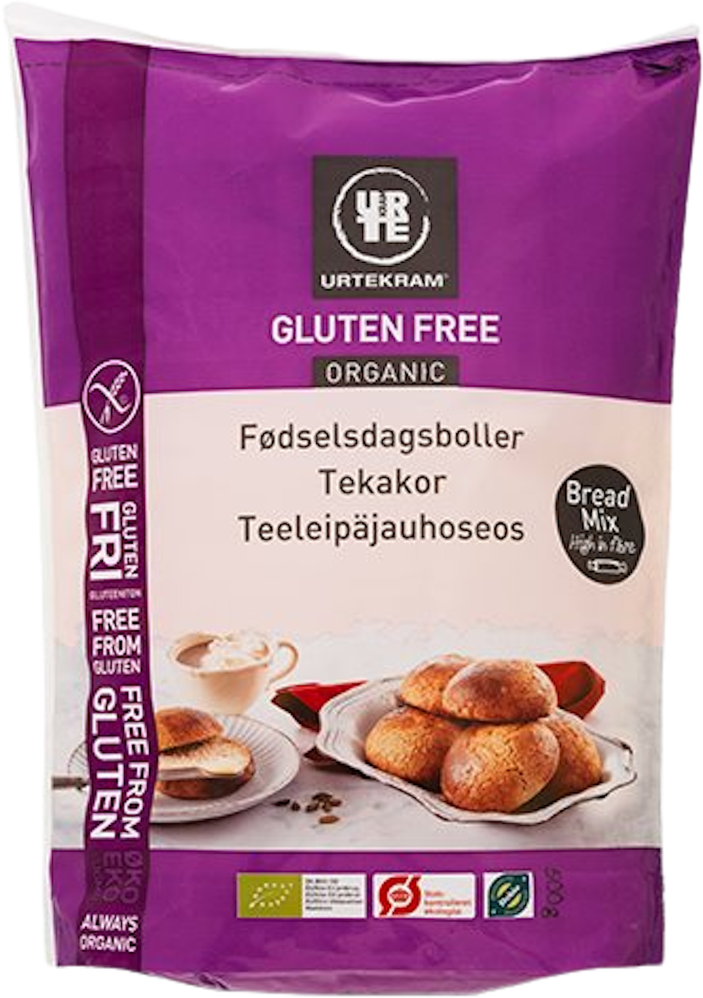 Tilbud på Bagemix til fødselsdagboller Øko (Urtekram) fra Helsam til 39,95 kr.