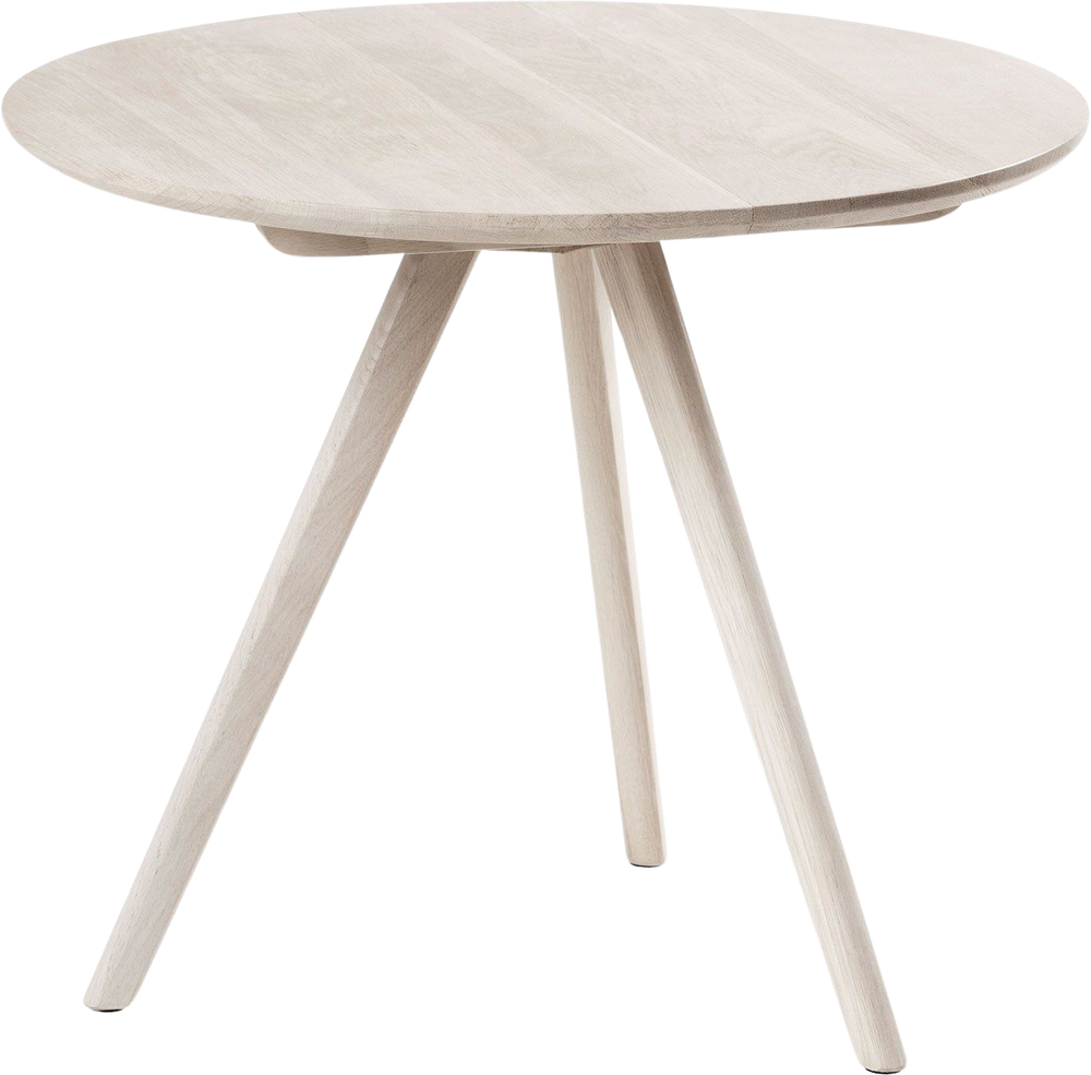 Tilbud på New Bloom sofabord, Egetræ Ø60 cm (Furniture by Sinnerup) fra Sinnerup til 499 kr.