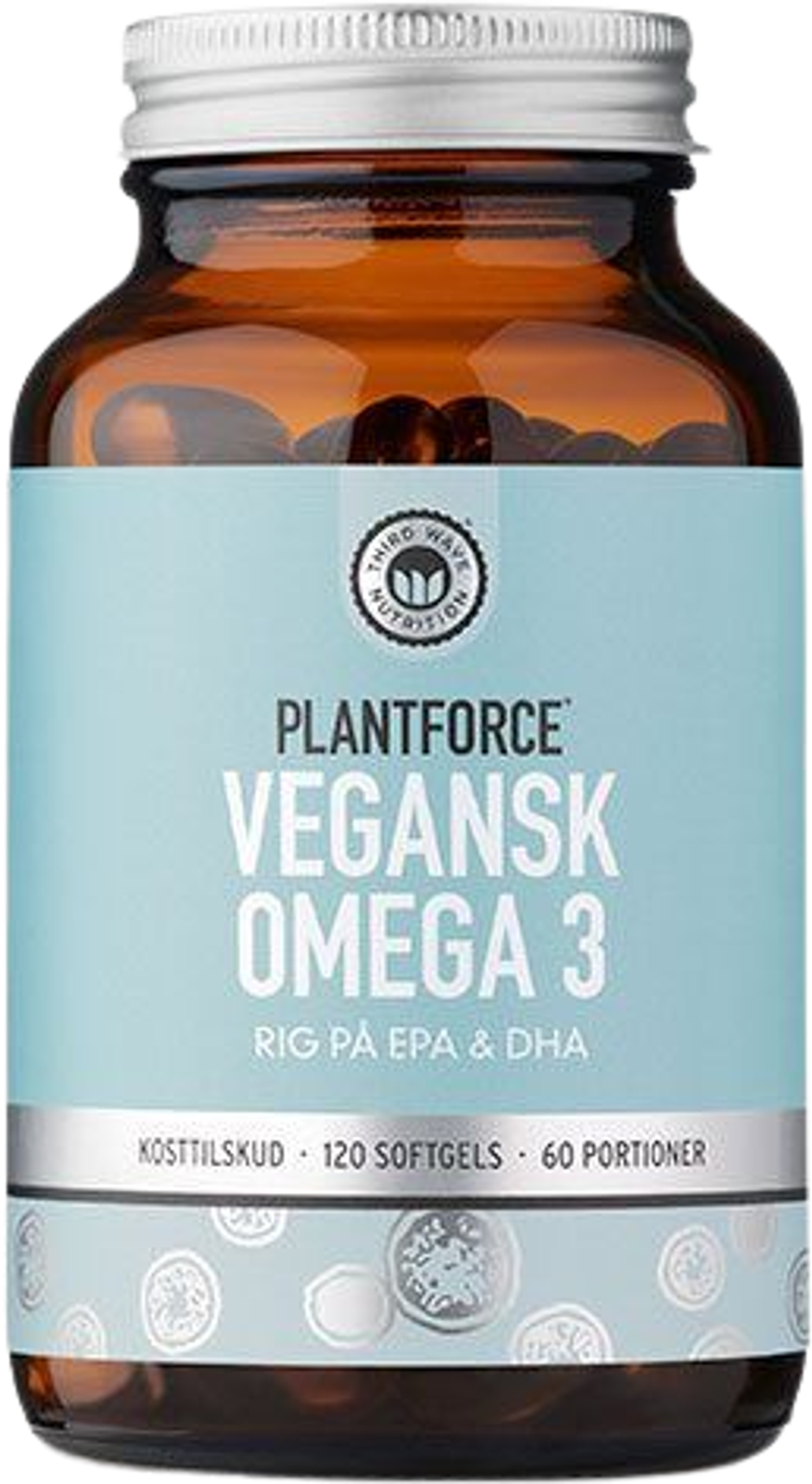 Tilbud på Omega 3 Vegansk (Plantforce) fra Helsam til 255 kr.