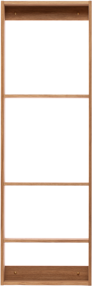 Foursquare Væghængt Reol 100 cm, Egefiner (We Do Wood)