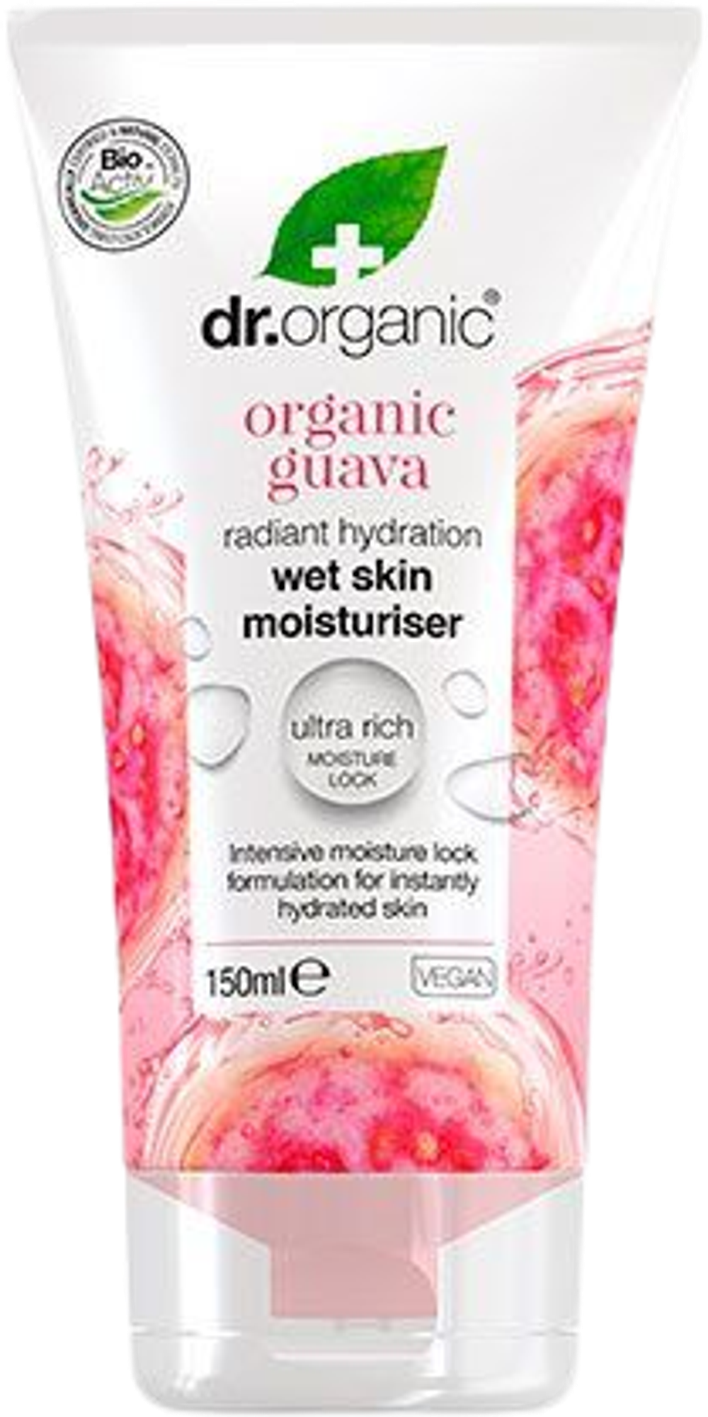 Tilbud på Guava Wet Skin Moisturiser (Dr. Organic) fra Helsam til 88 kr.