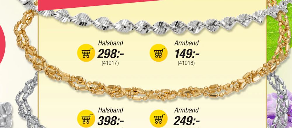 Erbjudanden på Halsband från Guldfynd för 398 kr