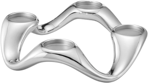 Georg Jensen Cobra lysestage 4 søjler