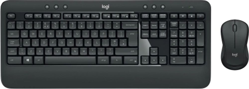 Tilbud på Logitech® | MK540 Advanced - Tastatur og mus-sæt - trådløs - 2.4 GHz - Nordisk fra ComputerSalg til 422 kr.