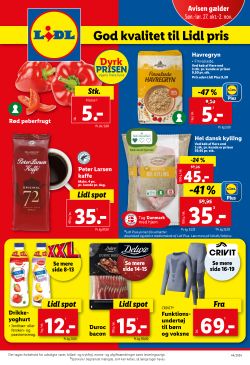 Lidl Tilbudsavis (uge 43)