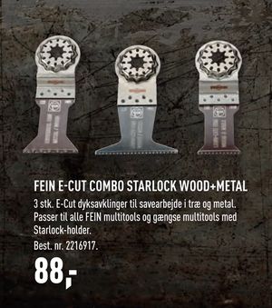 FEIN E-CUT COMBO STARLOCK WOOD+METAL
