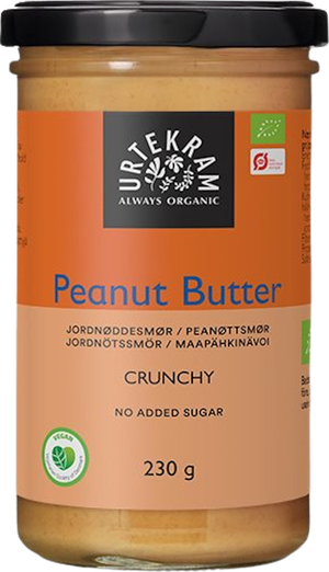 Peanutbutter crunchy Øko (Urtekram)