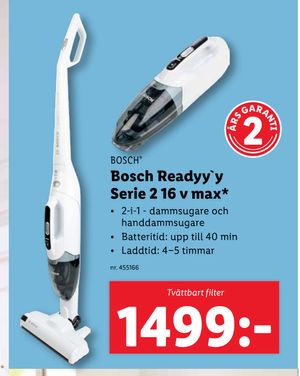 Bosch Readyy`y Serie 2 16 v max