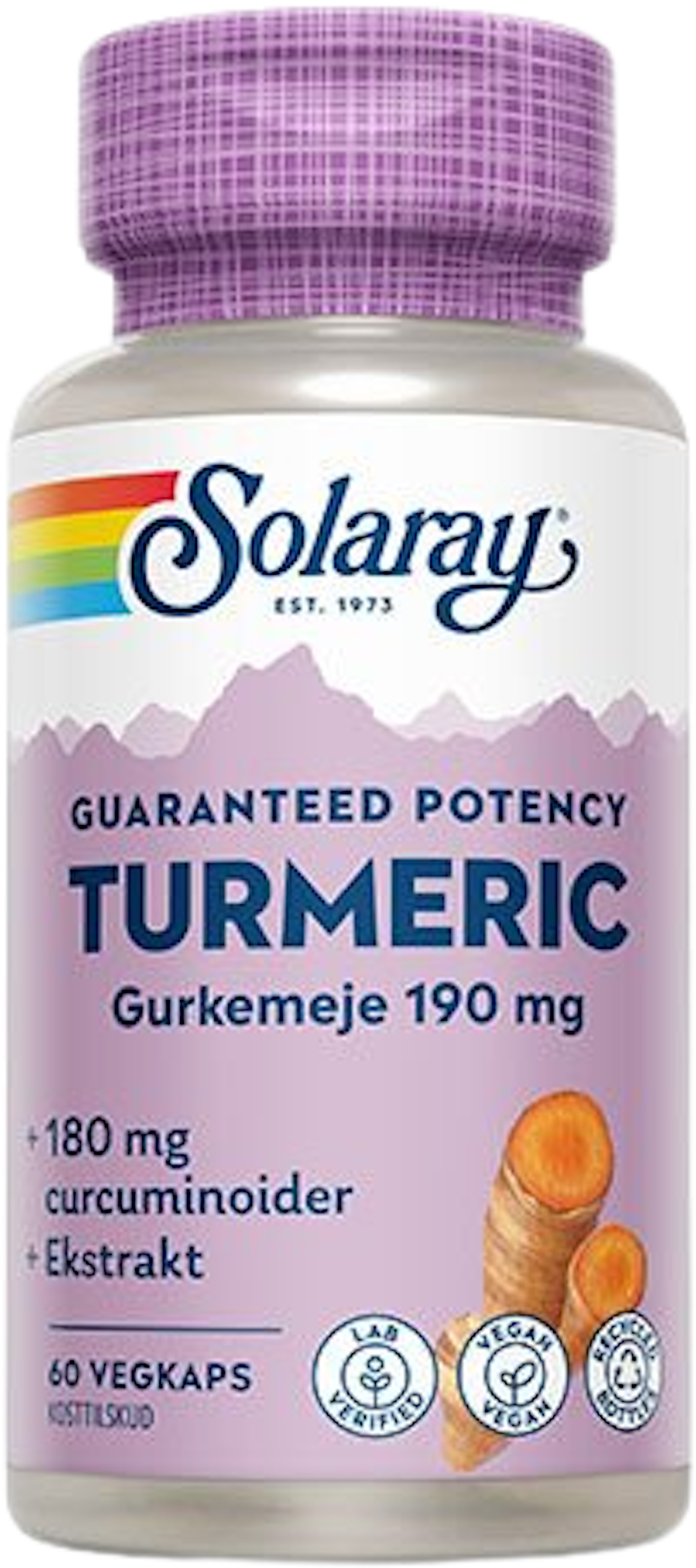 Tilbud på Turmeric (Solaray) fra Helsam til 179,95 kr.