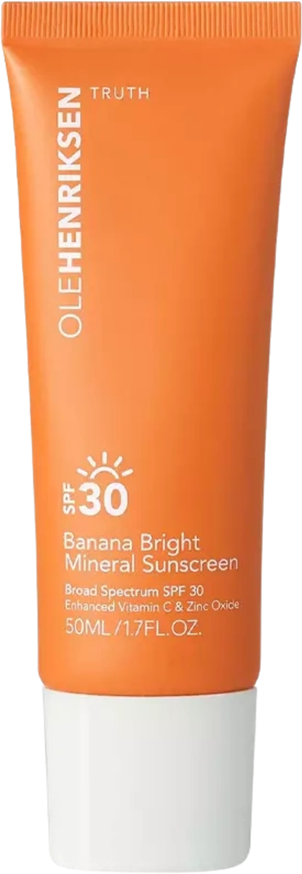 Tilbud på Ole Henriksen Truth Banana Bright SPF 30 Mineral Sunscreen fra NiceHair til 215 kr.