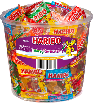 Haribo Merry Christmas Mini Poser